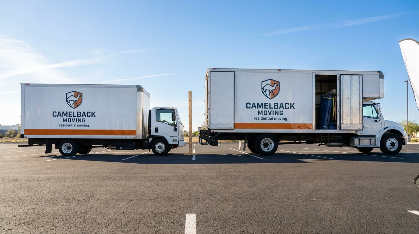 Moving truck size capacity guide in Cherryville